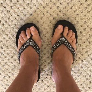 Blue Fin Bling Sandals